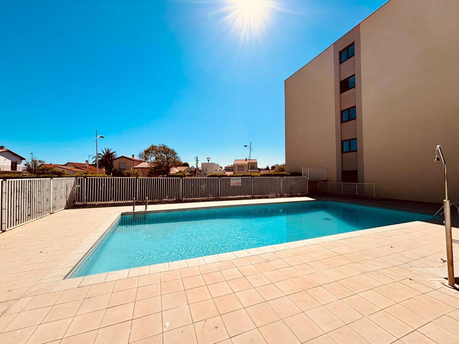 Studio Calme Avec Parking Et Ascenseur -304- Canet-en-Roussillon Eksteriør bilde