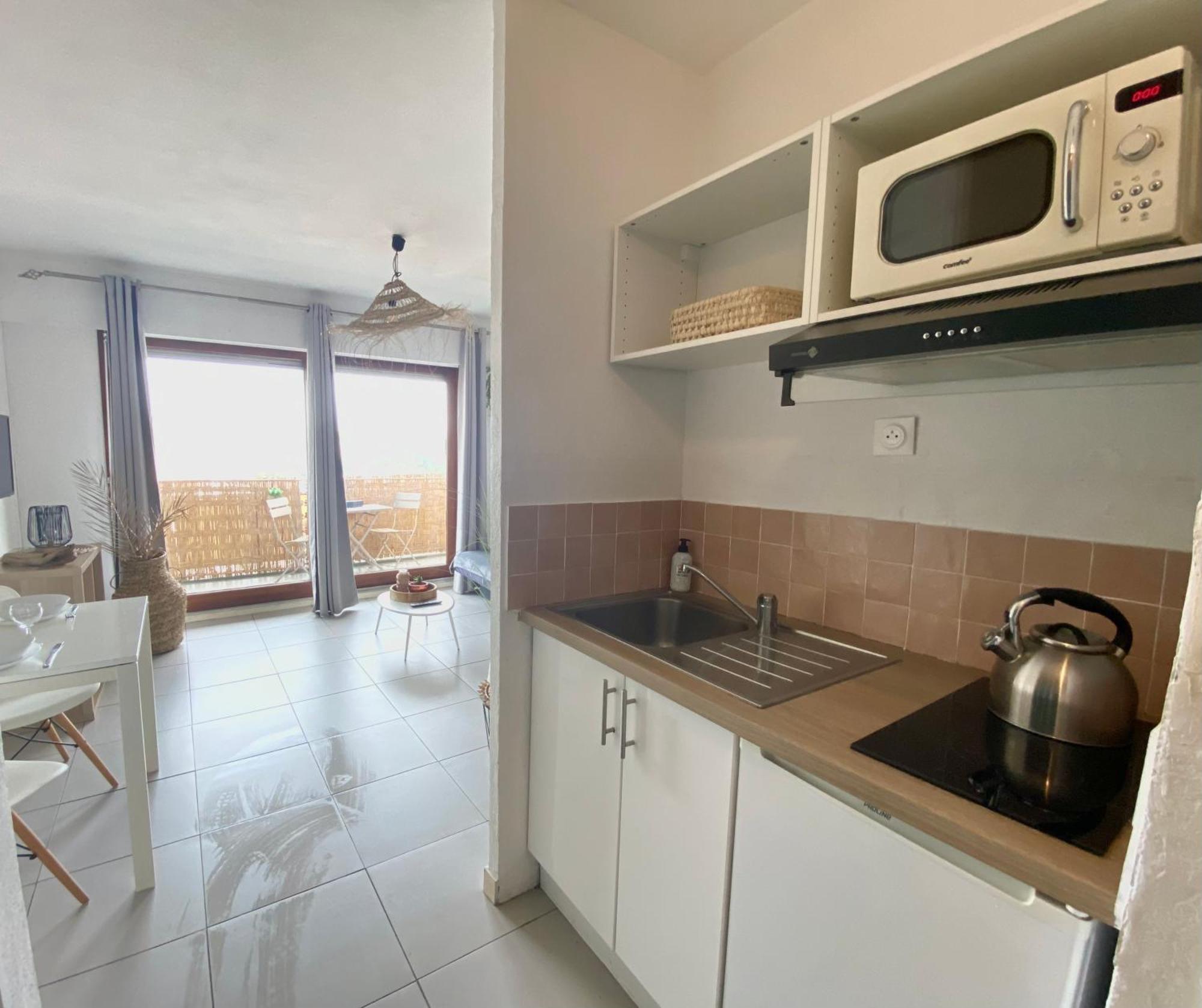 Studio Calme Avec Parking Et Ascenseur -304- Canet-en-Roussillon Eksteriør bilde
